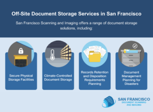 Off-Site Document Storage Services in San Francisco